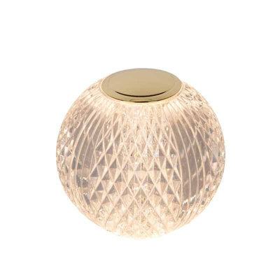 Lucide Cintra Led Small Table Lamp Transparent from B&Q