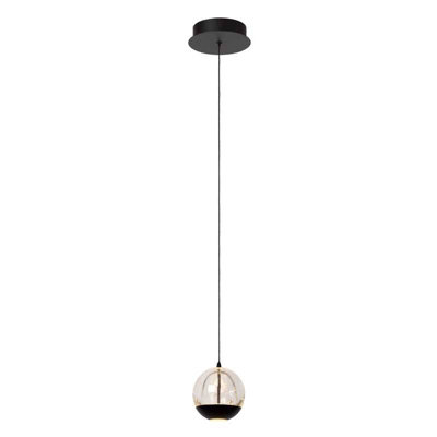 Lucide Sentubal Led Ceiling Pendant Light Black from B&Q