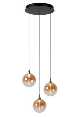 Lucide Premium Gisela Pendant Diameter 36Cm Led Dim. 2700K - Light/Amber