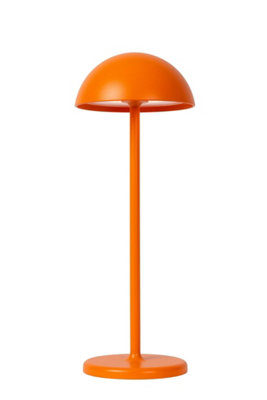 Lucide Joy Retro Table Lamp Outdoor 12Cm - Led Dim. - 1X1,5W 3000K - Ip54 - Orange