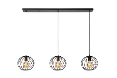 Lucide Lighting Danza Pendant Light Black - Black - Image 5