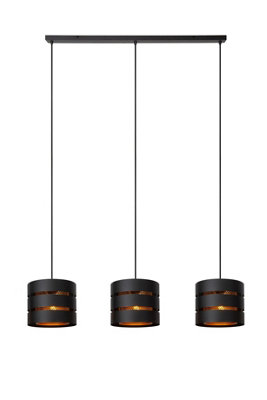 Lucide RosasPendant Light3Xe27Black from B&Q