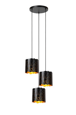 Almelo Pendant light - 3xE27 - Black - Image 5