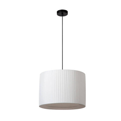 Lucide Fold Ceiling Pendant Light White from B&Q