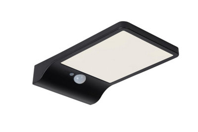 Lucide Basic Led Solar Outdoor Wall Light With Sensor - Image 3