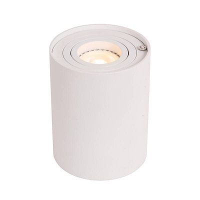 Lucide Tube Adjustable Led Touch Table Lamp Uplighter White from B&Q