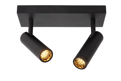Lucide Grado Ceiling Spotlight2Xgu10 (Mr11)Black from B&Q