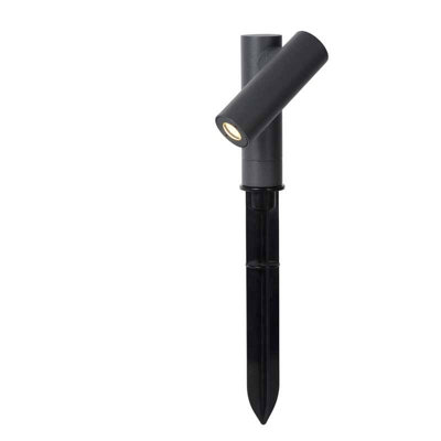 Lucide Tatum Led Garden Stake Spotlight Anthracite from B&Q
