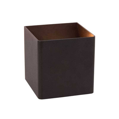 Lucide Vertigo Led Outdoor Up & Down Wall Light With Pir & Dusk To Dawn Sensor Black from B&Q