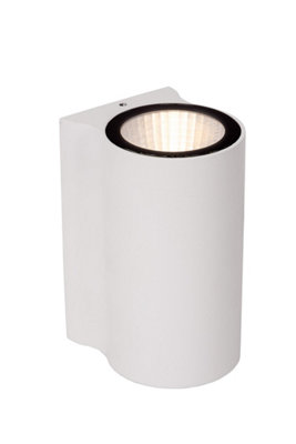 Lucide Akra Wall Outdoor - Led 2700K Ip54 - Light/White