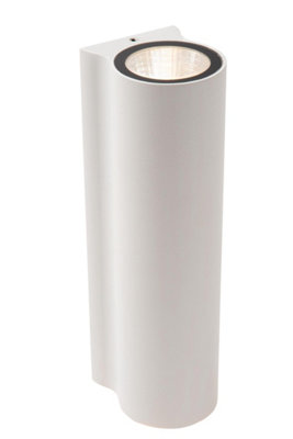 Lucide Akra Wall Outdoor - Led 2700K Ip54 - Light/White