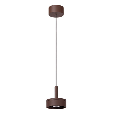 Lucide Lenz Led Outdoor Porch Pendant Rust Brown from B&Q