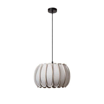 Lucide Spencer Ceiling Pendant Light Grey from B&Q