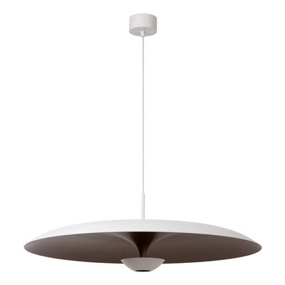 Lucide Kenneth 800 Led Ceiling Pendant Light White from B&Q
