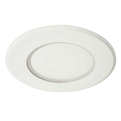 Lucide Axelle Led Flush Ceiling Light White from B&Q