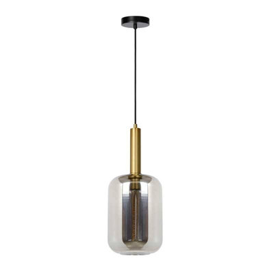 Lucide Joanet Glass Ceiling Pendant Light 500 mm from B&Q