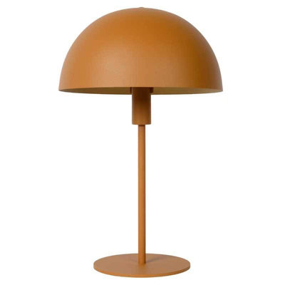 Lucide Siemon Modern Table Lamp 25Cm - 1Xe14 - Ocher/Yellow