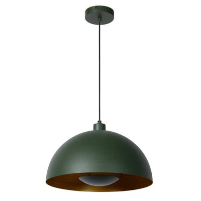 Lucide Siemon Ceiling Pendant Light Green from B&Q