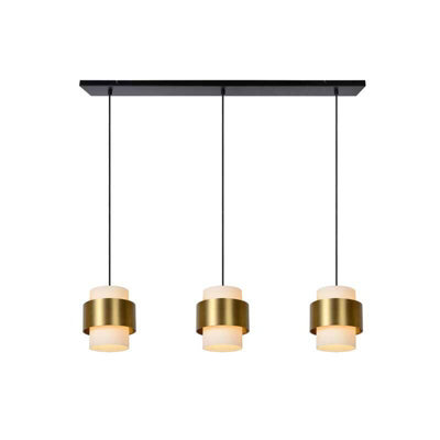 Lucide Firmin 3 Light Bar Ceiling Pendant Black from B&Q