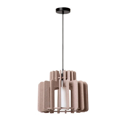 Lucide Rollo 400 Ceiling Pendant Light 400 mm Taupe from B&Q