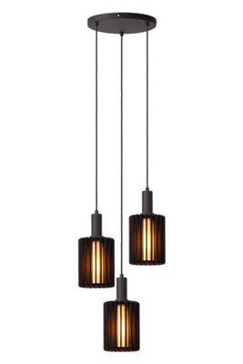 Lambres Pendant light - 3xE27 - Black - Image 4