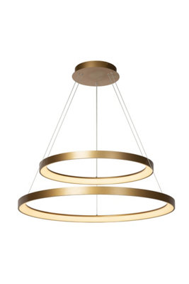 Lucide Lighting Lucide Pendant Light Brass - Brass - Image 4