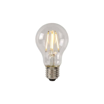 Lucide 5W Warm White Dimmable Led Decorative Filament Gls Clear  2700K Warm White from B&Q