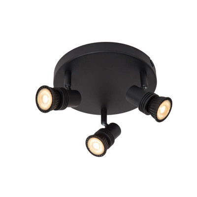 Lucide Kianti 3 Light Spotlight Plate Taupe from B&Q