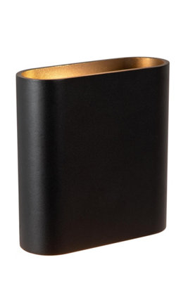 Lucide Atila Wall Outdoor - Led 2700K Ip54 - Light/Black