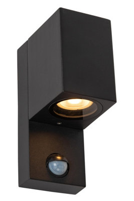 Netlighting Unisex Black Lucide Zaro Ir Wall Spotlight Outdoor 1Xgu10 Ip65 Size 1 - Image 3