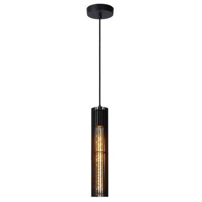 Lucide Lionel Ceiling Pendant Light Black from B&Q