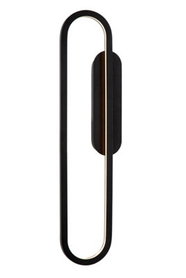 Lucide Thelma Wall LightLed Dim. 2700KBlack from B&Q