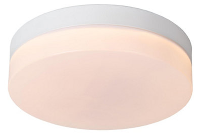 Lucide Biskit 230 Led Flush Light White from B&Q