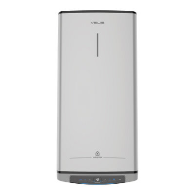 B&Q -  Velis Tech Wifi 45L Electric Storage Water Heater Brushed Steel Wall Mounted 4018072