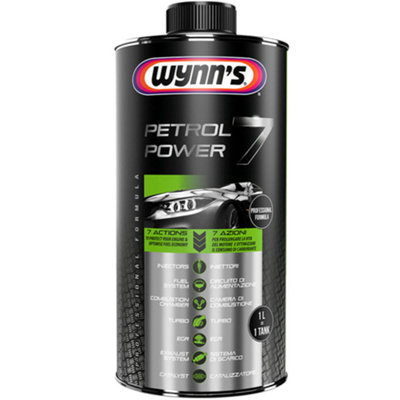 Wynn's Petrol Power 7 Removes Combustion Chamber Deposits 1 Litre from B&Q