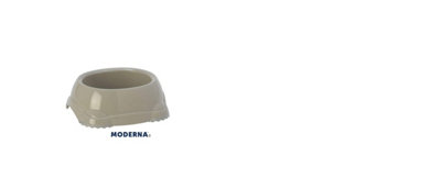 Moderna Dog No 1 Smarty Bowl315 MlWarm Grey from B&Q