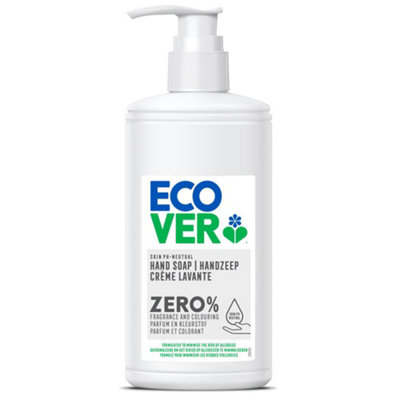 Ecover Hand Soap Zero Fragrance & Enzymes 250ml - Image 9