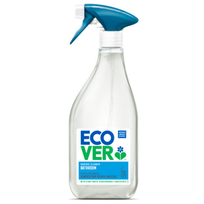 Ecover Mint & Cucumber Bathroom Multi-Surface Cleaner Spray500Ml from B&Q