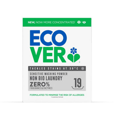 Ecover Zero Non-Bio Sensitive Washing Powder 950G from B&Q