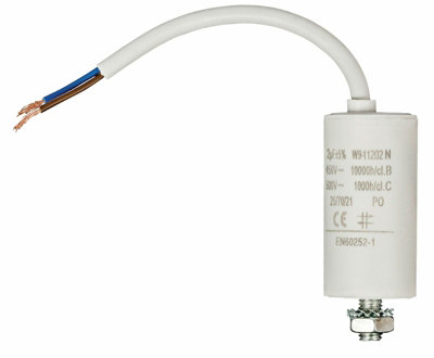 Nedis Motor Capacitor Start Capacitor 2 Uf 450V Condenser 2 Uf With Cable from B&Q