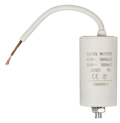 Nedis Motor Capacitor Start Capacitor 450V And Cable 12.0Uf 450 V And Cable from B&Q