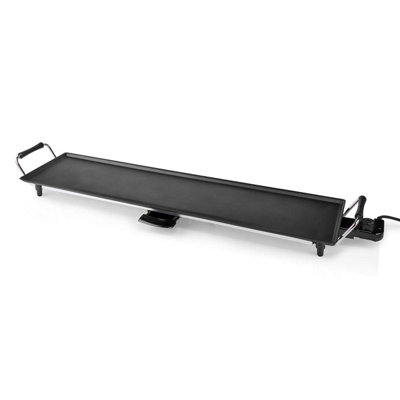 B&Q -  90Cm Electric Teppanyaki Table Top Grill Griddle Plate Bbq Barbecue Garden Camp