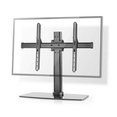 B&Q -  Table Pedestal Bracket Base Stand For Lcd/led Tv 32 -65" Inch Swivel Tilt Height Adjust