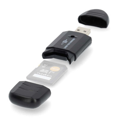 Nedis Type Usb-A Card Reader mmc / Sd / Sdhc / Sdxc from B&Q