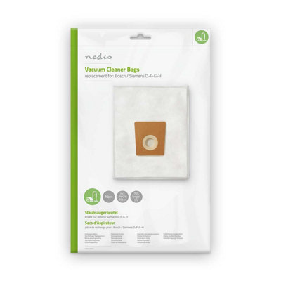 Nedis 10 X Vacuum Cleaner Bag For Bosch / Siemens DFGH With Micro Filter from B&Q