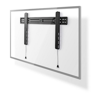 Nedis Fixed Tv Wall Mount Bracket For 37-70" ScreenMax. 35KgSlimSteel from B&Q