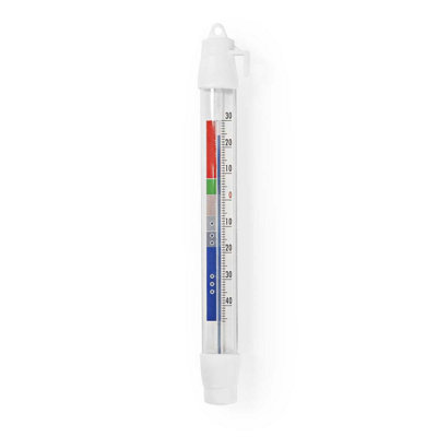 Nedis Refrigerator & Freezer ThermometerTemperature For Cooling Appliances To Prevent Bacteria Growth-50 To 30 C from B&Q