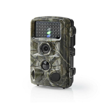 Nedis Camera Hd Trail / Construction / Security 16Mp 120 Degree 15M Black Led Night Vision Motion Activated Camera Ip65 Waterproof from B&Q