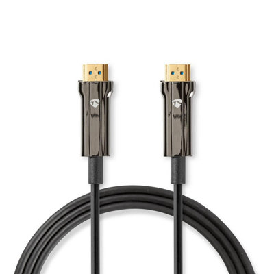 Nedis 20M 8K Hdmi Aoc Fiber Optic Cable2.1 Cable 48Gbps In Wall8K 60Hz,4K 120Hz Hdr Earc Hdcp Cec Dolby Hdcp2.2 from B&Q