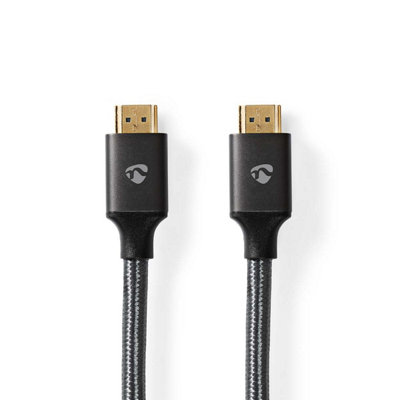 Nedis Profigold Hdmi Cable 2M Ultra Hd 10K 8K Hdmi 2.1 Ethernet 4K 120Hz 8K 60Hz Earc from B&Q